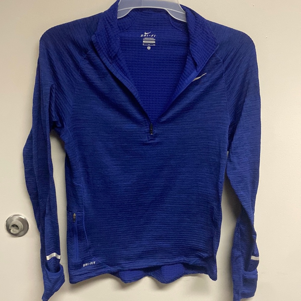 Nike Dry Fit running quarter zip.